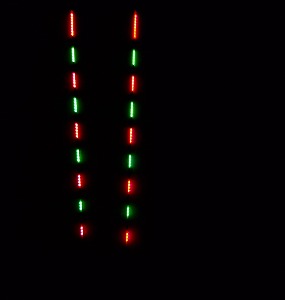 수수깡 다열 LED 전자찌(40cm)